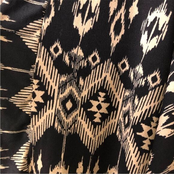 French Laundry Plus Size Knit Tribal Aztec Print Open Cardigan, Size 3X - Picture 9 of 10